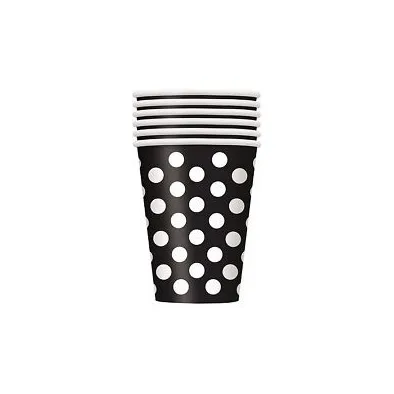 Marquee Event Hire By Inventiva Creative Studio Black Polka Dot Paper Cups.jpg