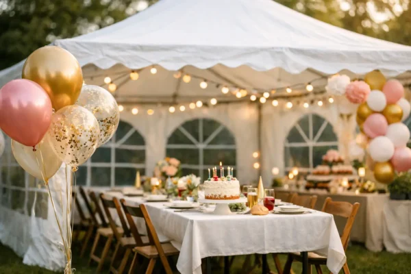 Birthday Party Marquee Hire Made Simple