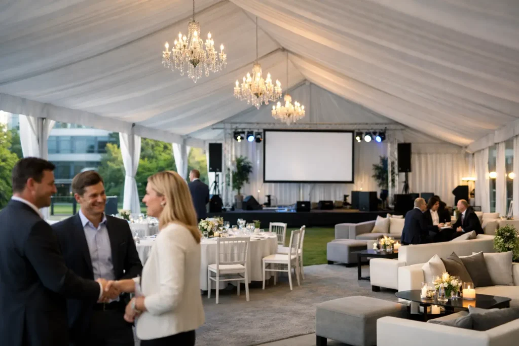 Corporate Marquee Hire That Actually Works