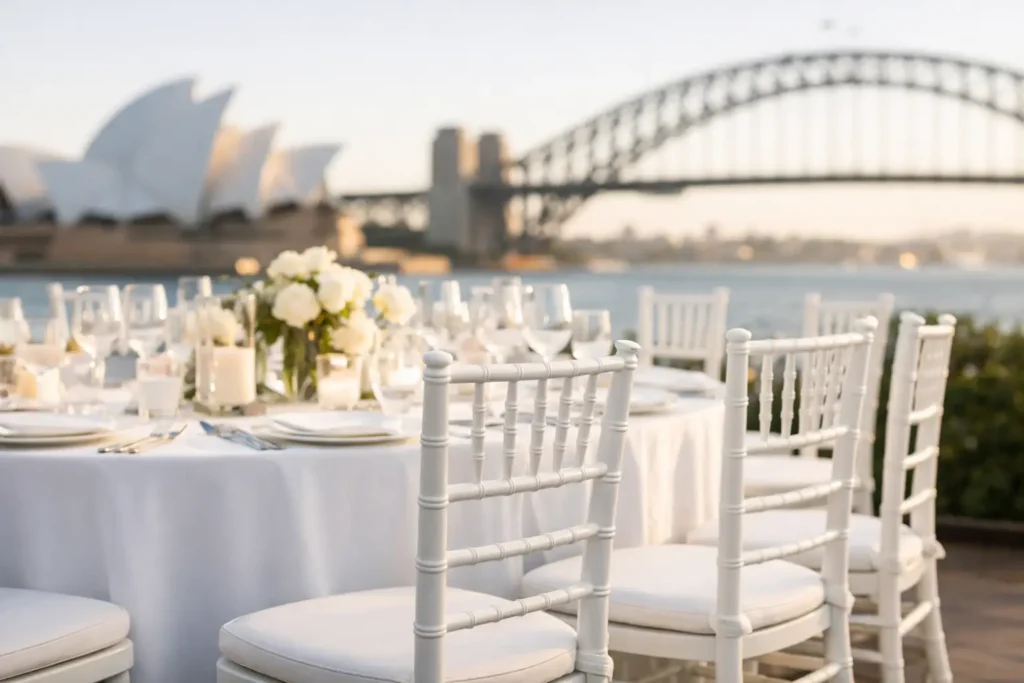 Tiffany Chair Hire for Stylish Sydney Events