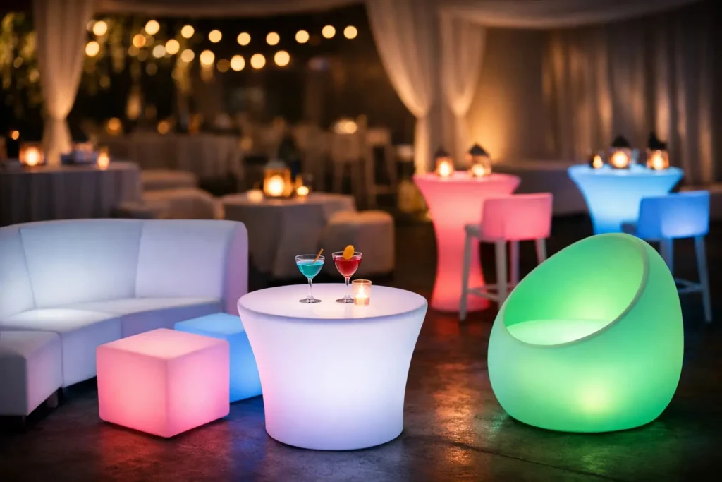 Glow Furniture Hire for Standout Events