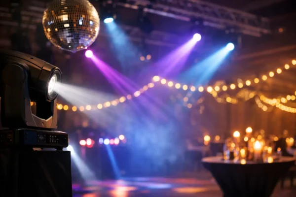 Party Lighting Hire That Gets the Mood Right