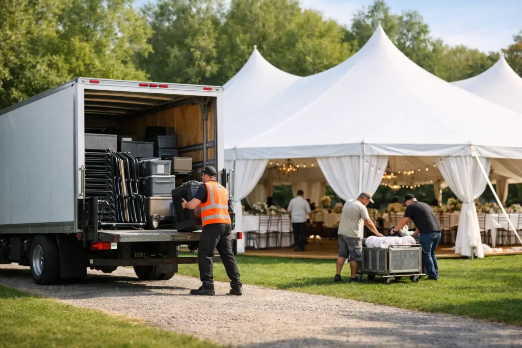 Marquee Delivery Access for Stress-Free Events