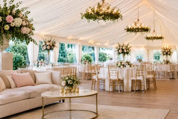 12 Best Wedding Marquee Accessories to Hire
