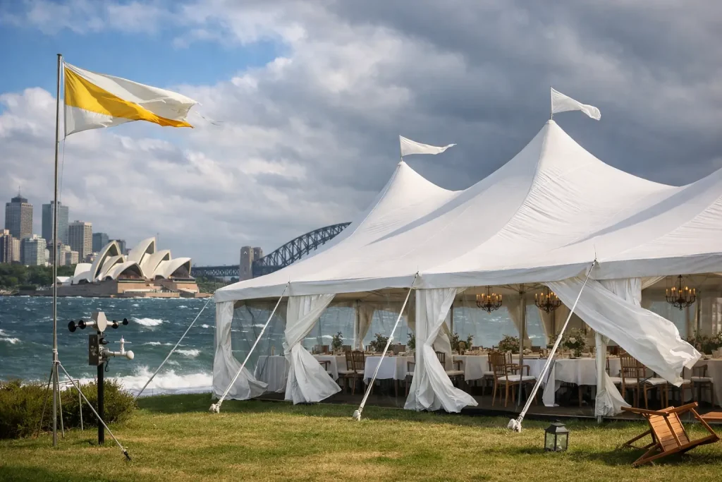 Marquee Wind Limits for Safer Sydney Events